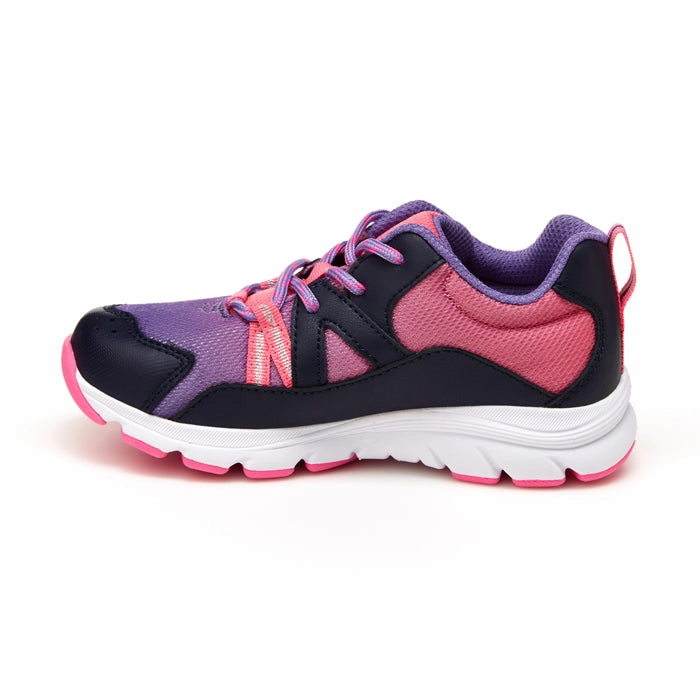 Little Girl Stride Rite Made2Play Journey XW Adaptable Purple Coolway Sneakers
