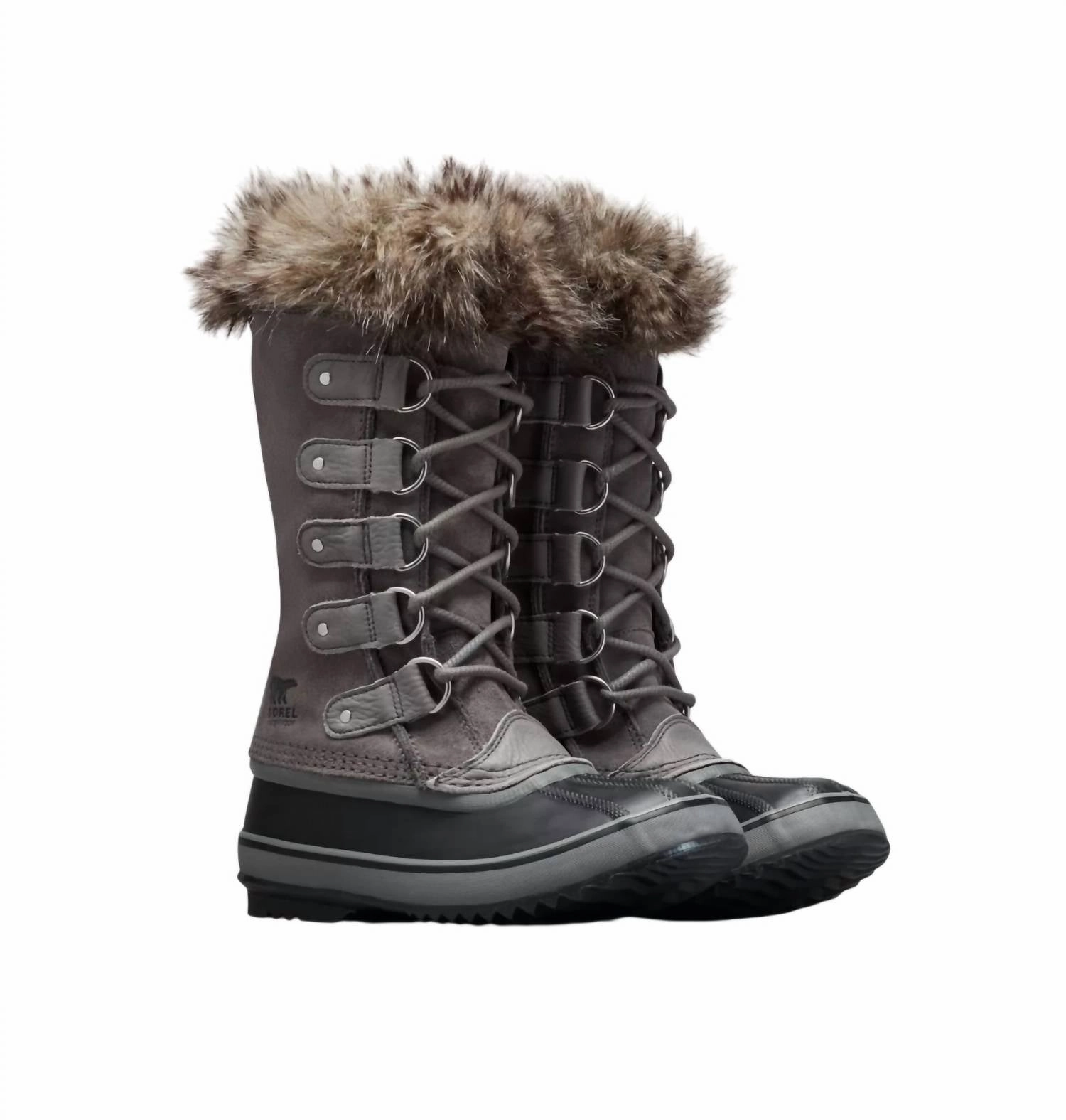 Women??S Joan Of Arctic (-25F) Winter Boots In Quarry/black Cute Tall Snow Boots