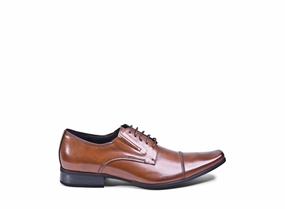 DASHH TAN LEATHER Vintage Oxford Heels