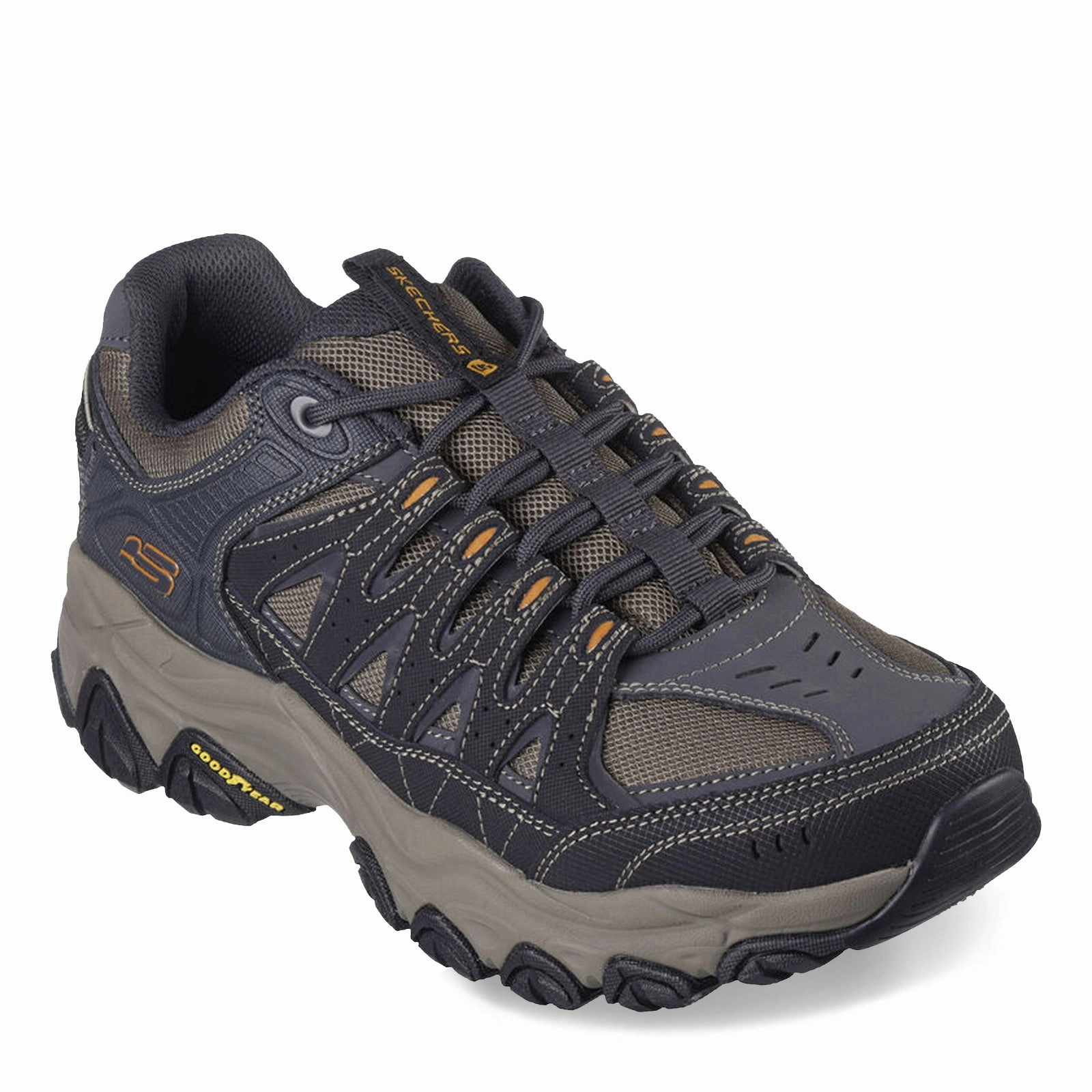 Men's Skechers, After Burn M Fit 2.0 Hiking Shoe - Extra Wide Width Hiking Shoes Vibram Soles