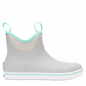 Women's 6" Ankle Deck Boot Microfiber Waterproof