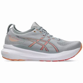 Asics Dad Shoes Women's Asics Gel-Kayano 31, Piedmont Grey/Papaya, 6 D Wide