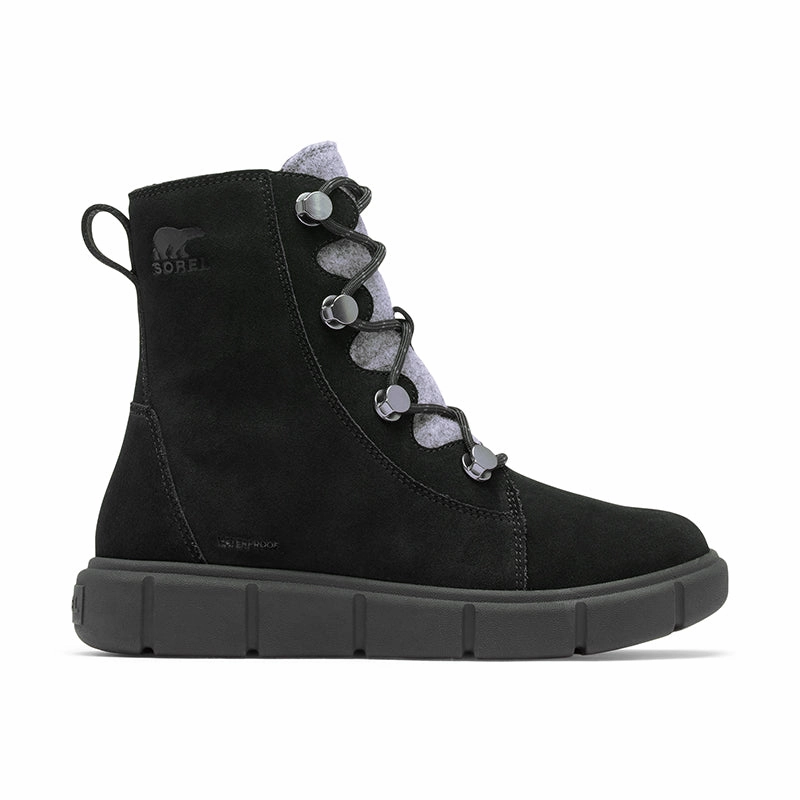 Women's Explorer III Joan Waterproof Black/Black Waterproof Symbol Shoes