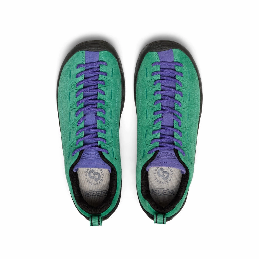 Bivouac Rock Climbing Shoes Women's Jasper Sneaker  |  Winter Green/Purple Opulence