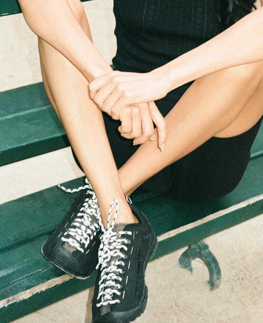 Women's Jasper Split Skall Studio Sneaker  |  Skall Black Climbing Shoes 9.5