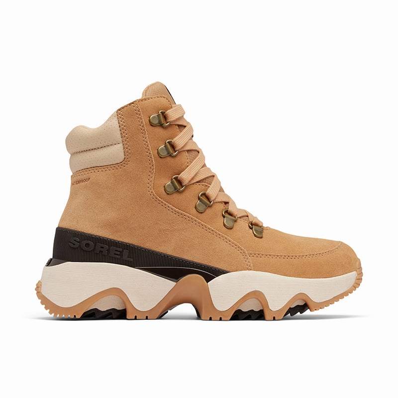 Women's Kinetic Impact Conquest Plus WP Tawny Buff/Ceramic Waterproof Memory Foam Shoes