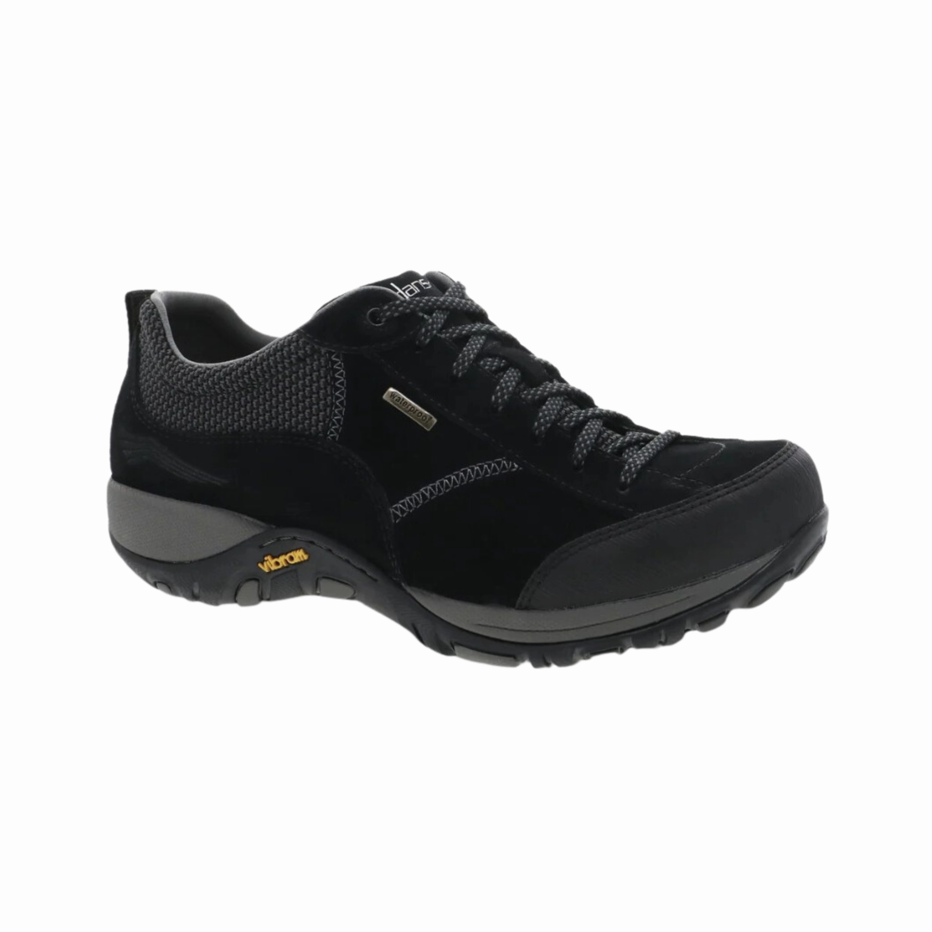 Women's Paisley Suede - Black Most Comfortable Hiking Shoes For Wide Feet