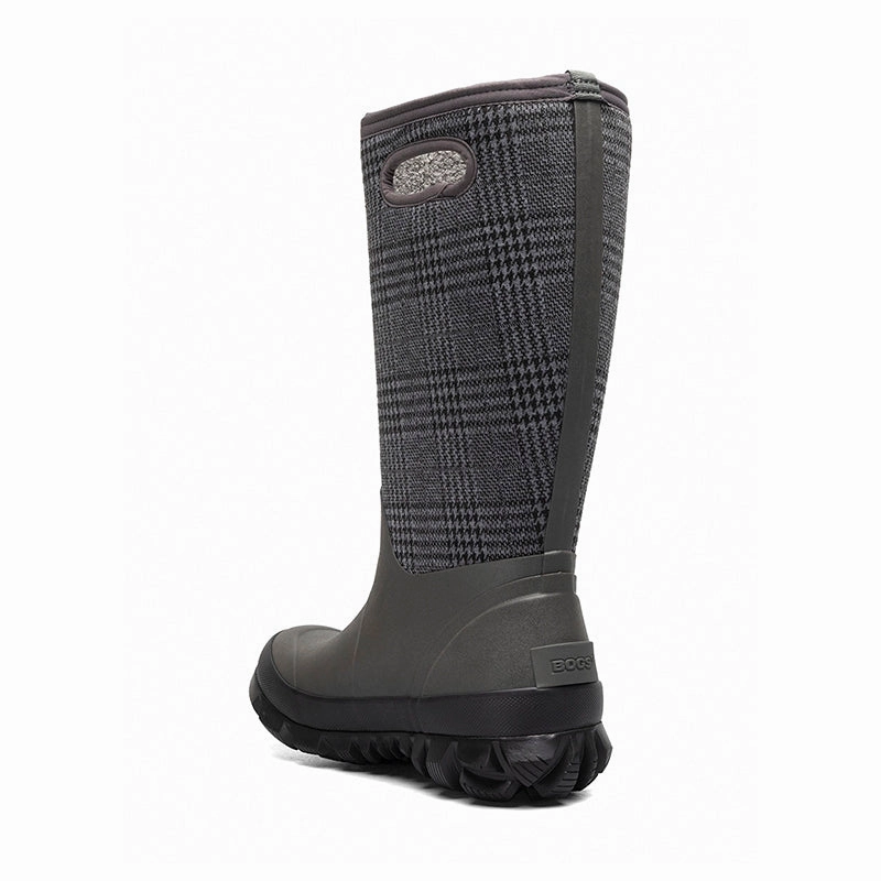 Women's Whiteout Plaid Cement Waterproof Recovery Shoes