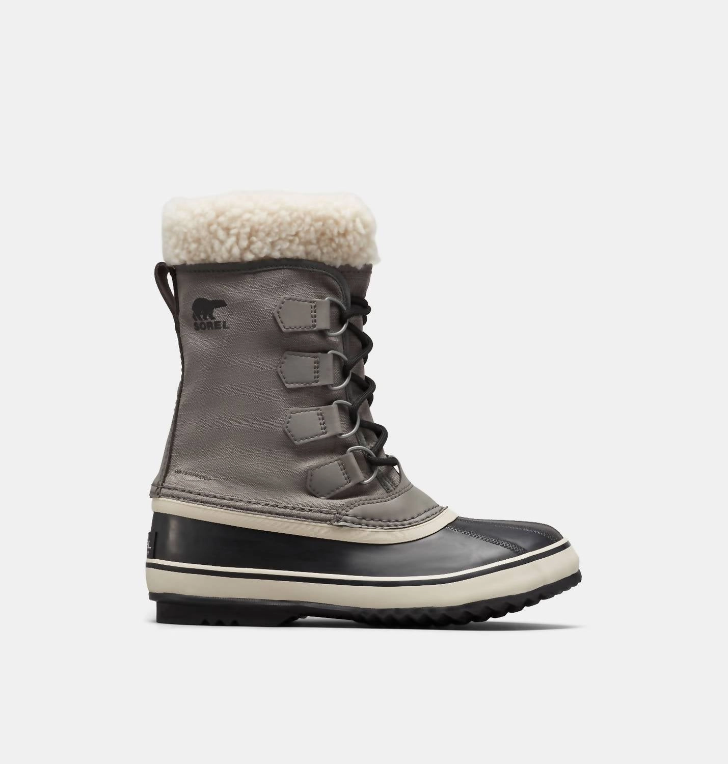 Women's Winter Carnival (-25 F) Wp Winter Boots In Quarry/black Boots For Snow And Ice