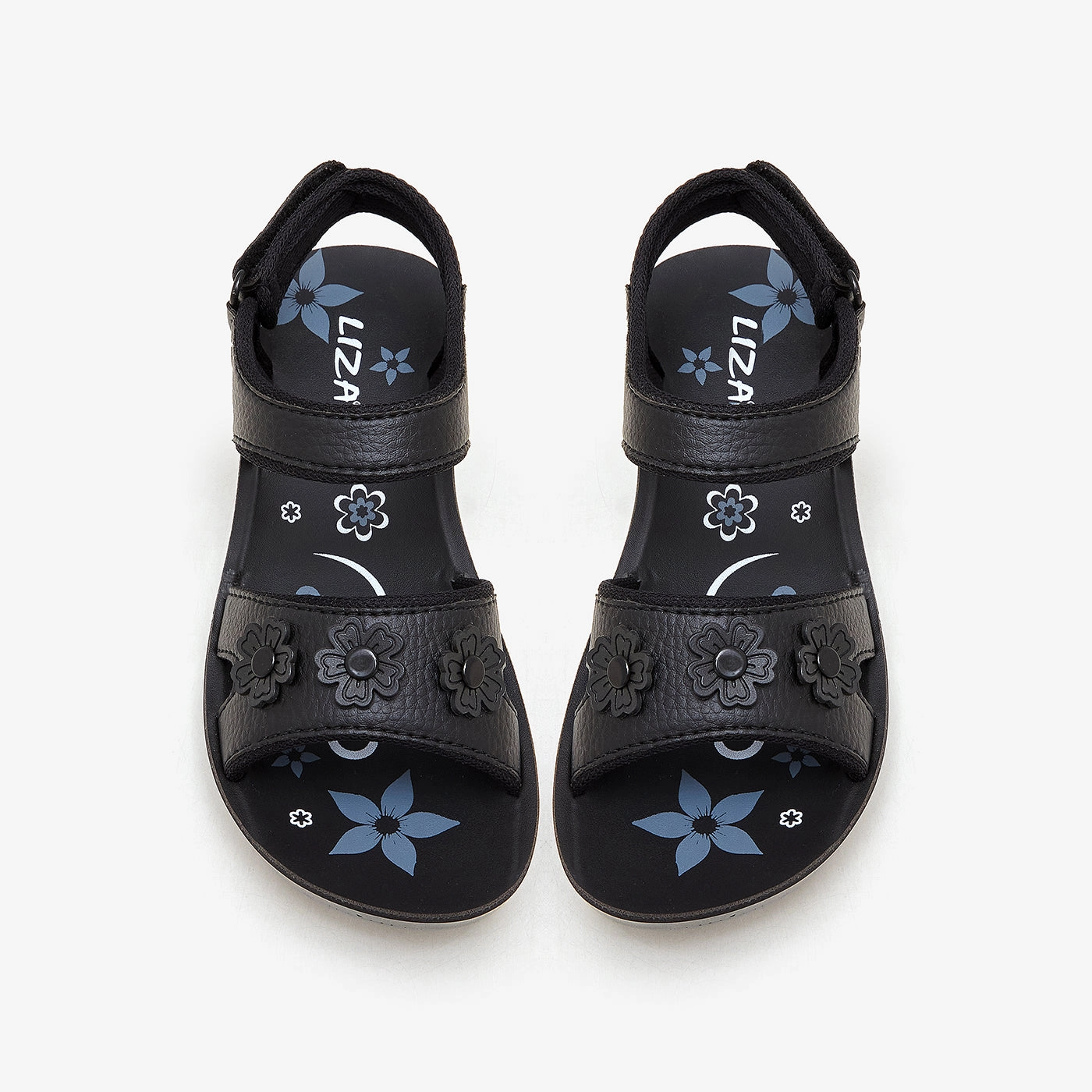 Girls' Floral Detail Sandals Best Sandals For Pregnancy