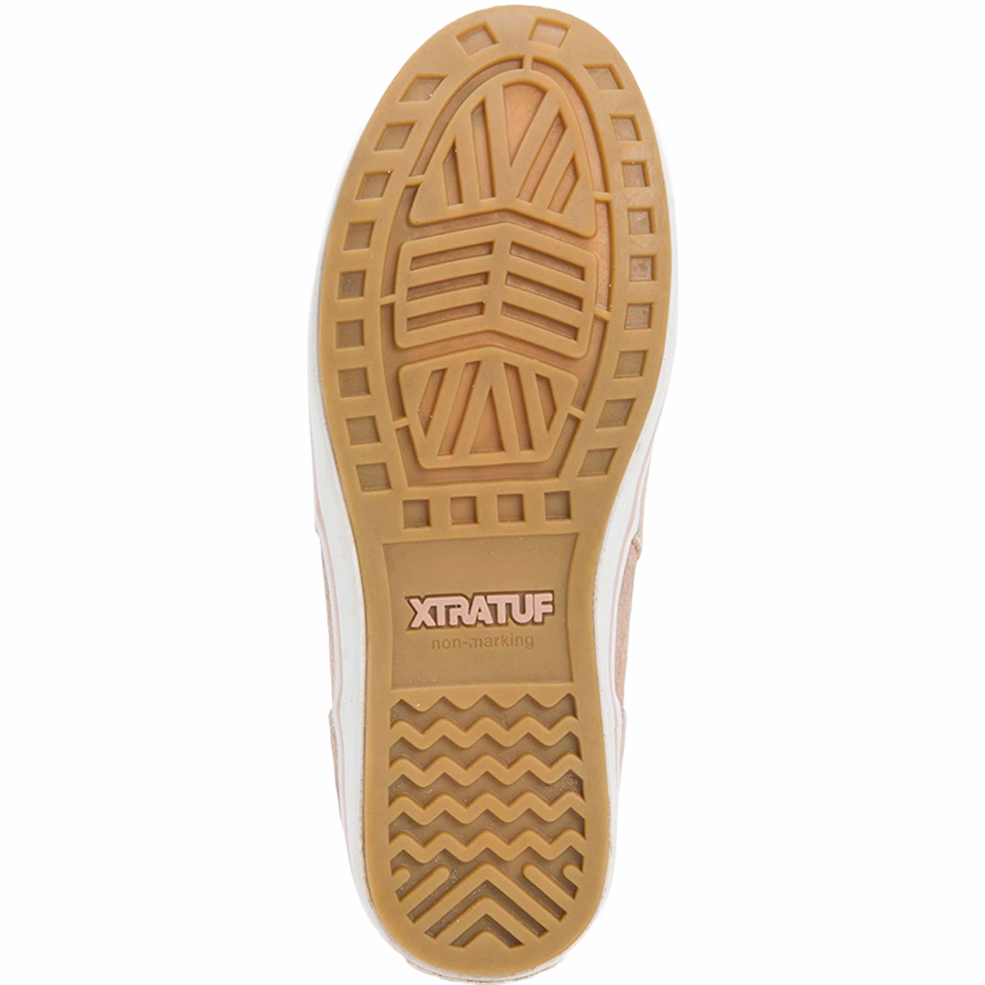 XTRATUF Ladies Waterproof Pink Cream Deck Boots XWAL400 Waterproof Outdoor Shoe Box