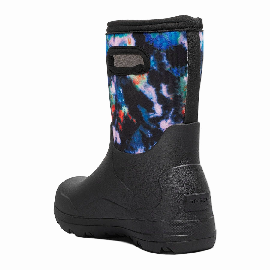 York Seamless Tie Dye Black Multi (Size 10c-3Y)